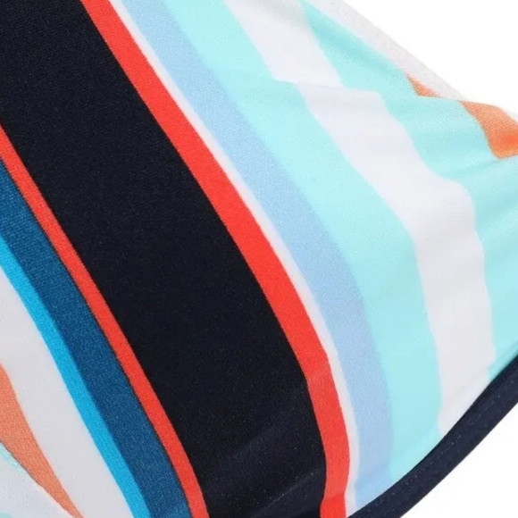 JETS AUSTRALIA Retro Striped Bikini Top - Picture 3 of 8
